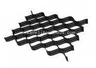 Smooth Textured Perforated Surface Plastic Geo Geocell Geoweb Black Green Sand Color
