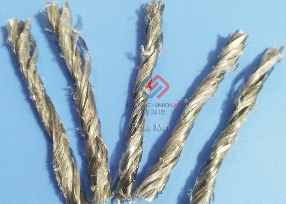 Crack Resistant  Reinforced Twisted Bundle Polypropylene Fibre